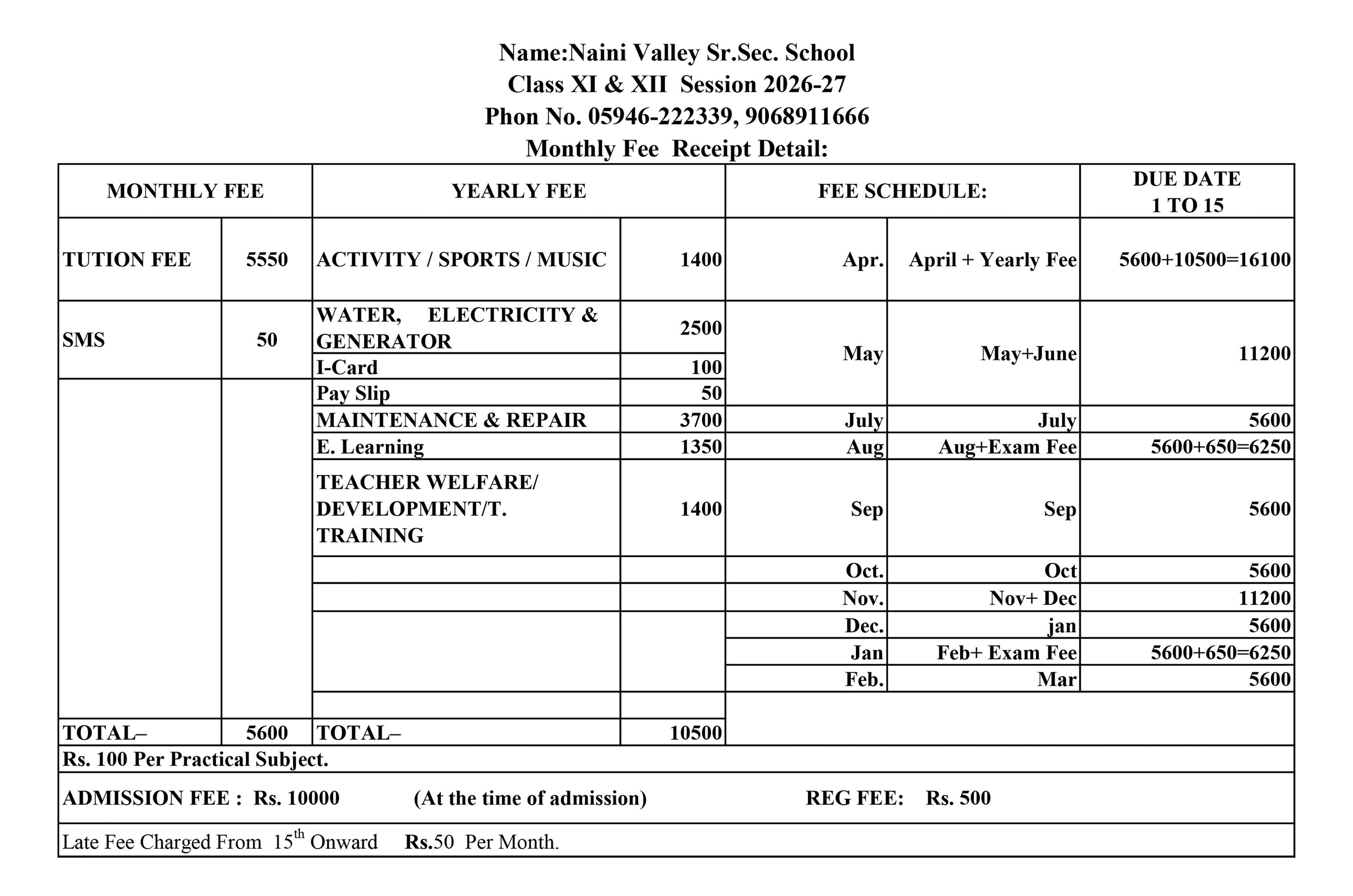 Naini Valley School